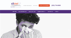 Desktop Screenshot of ct-ent.com